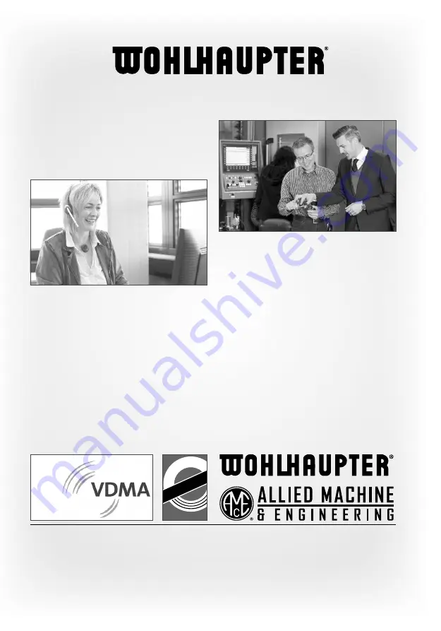 WOHLHAUPTER Alu-Line Basic D 40 Series Operating Instructions Manual Download Page 50