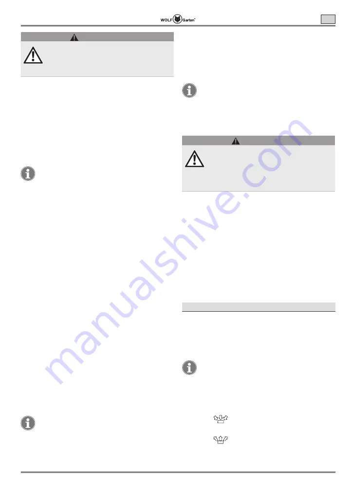 Wolf Garten 41AT4BV-650 Скачать руководство пользователя страница 13