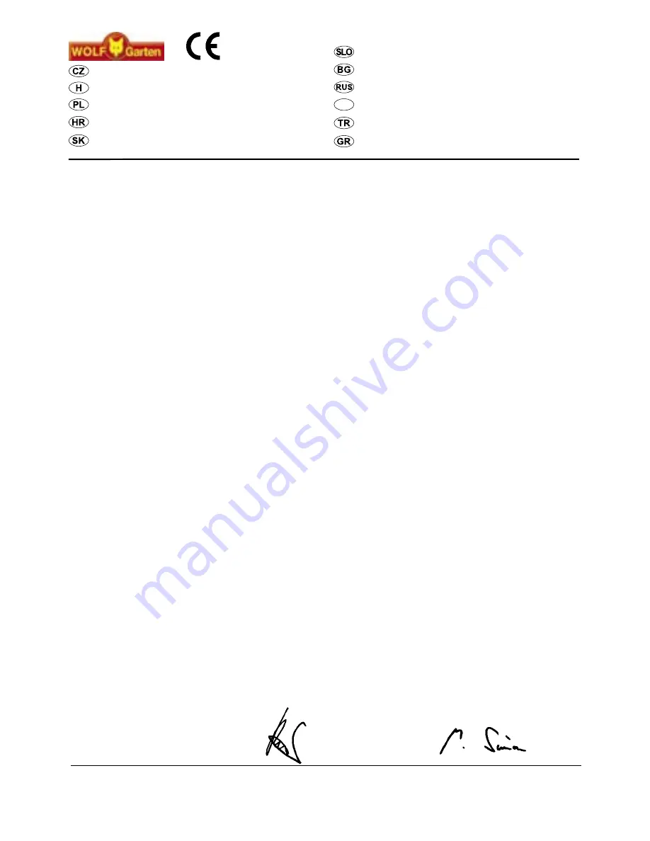 Wolf Garten Accu 30 Instruction Manual Download Page 108