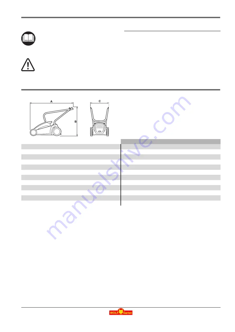 Wolf Garten Campus 320 E Instruction Manual Download Page 20