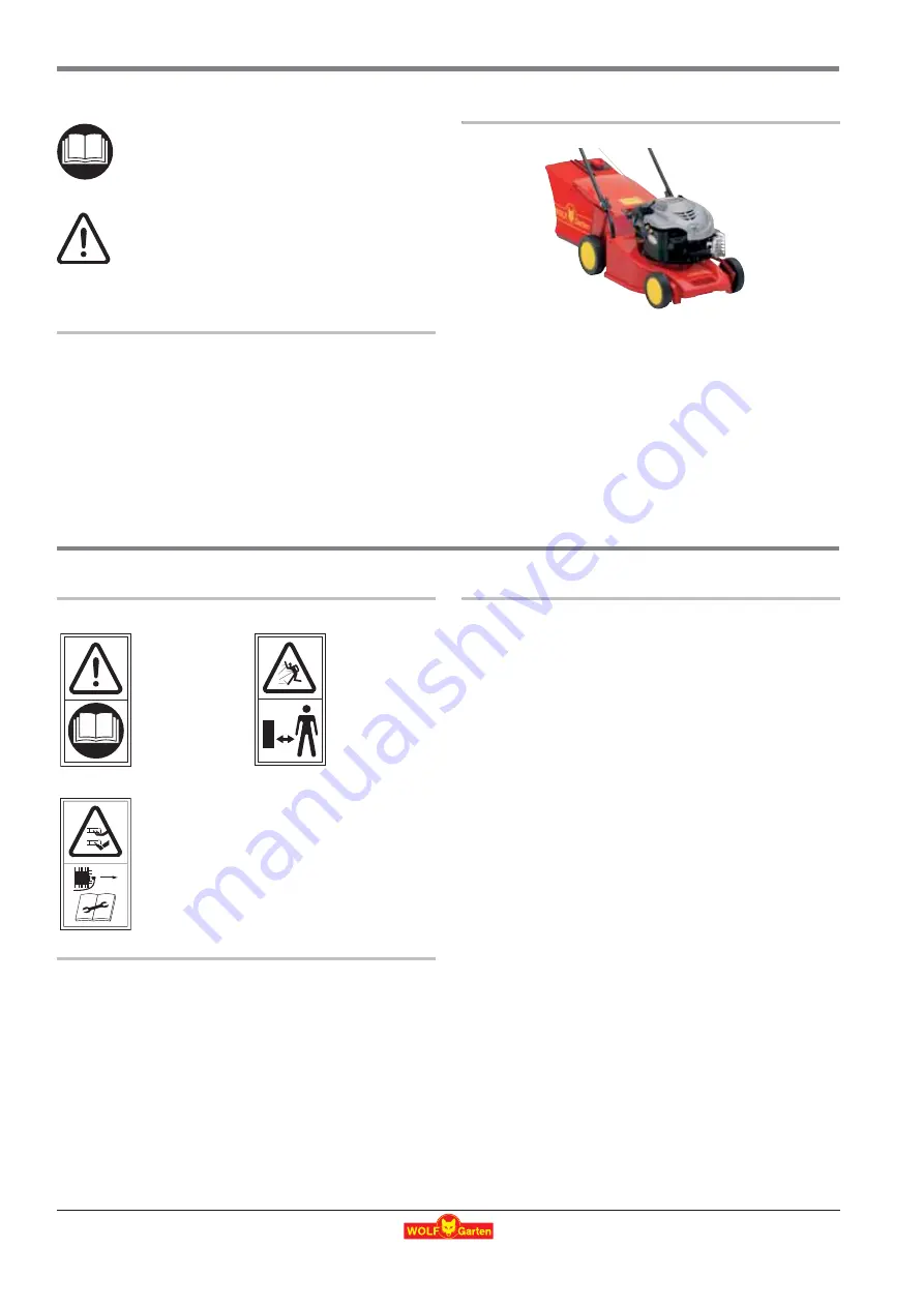 Wolf Garten Esprit 40 B Original Operating Instructions Download Page 15