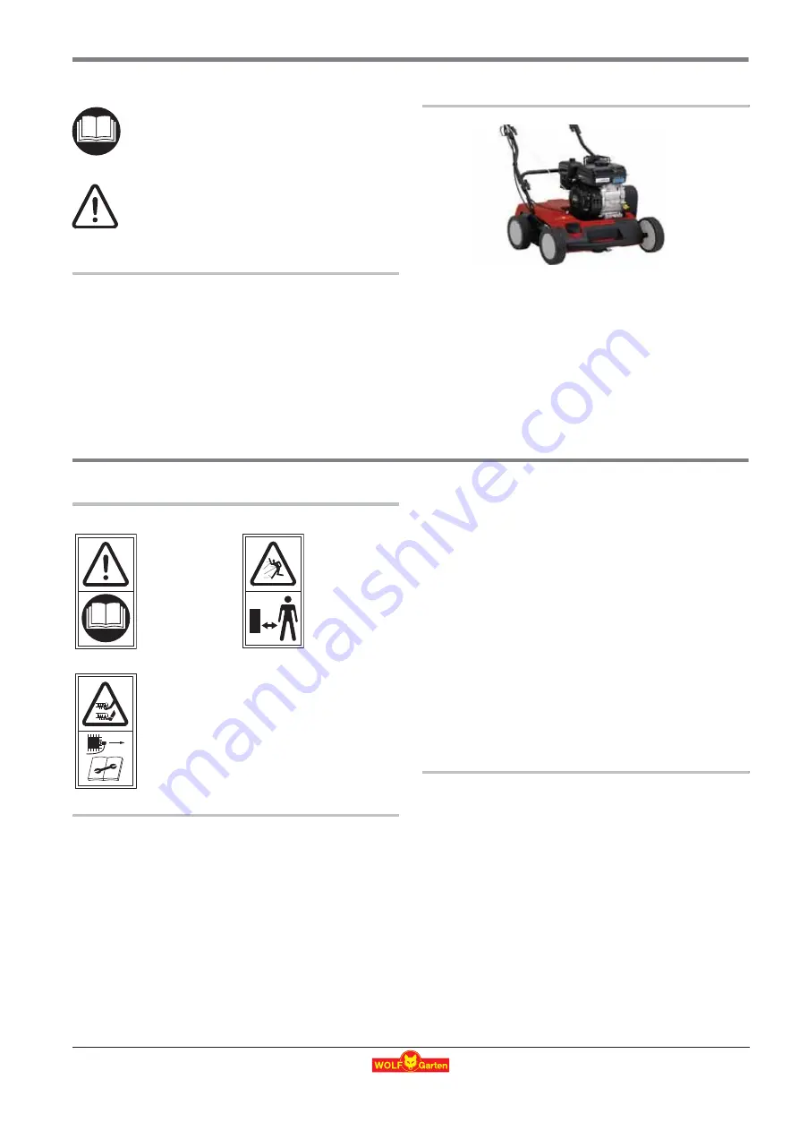 Wolf Garten EXPERT UV 40 B Скачать руководство пользователя страница 10