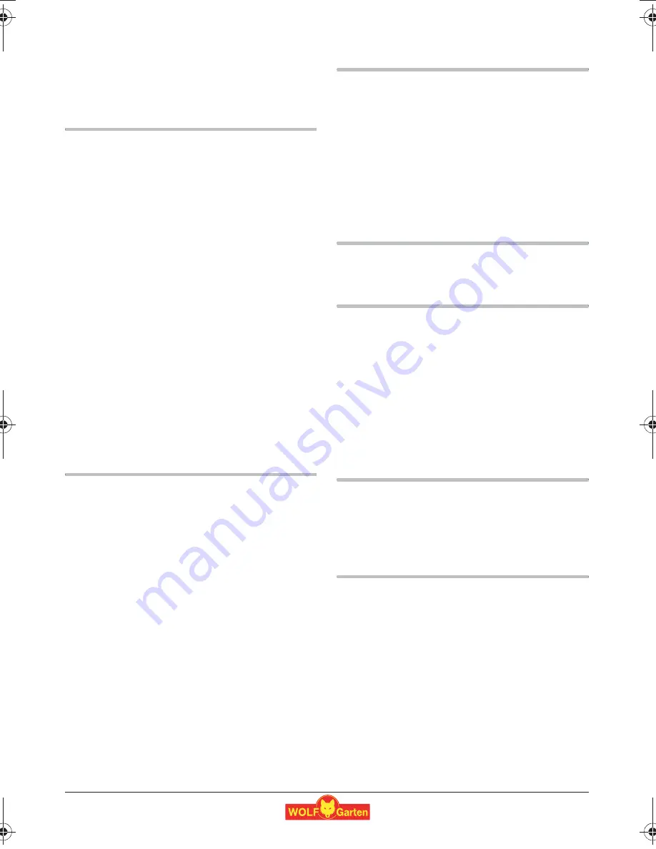 Wolf Garten Li-Ion Power 100 Original Operating Instructions Download Page 23