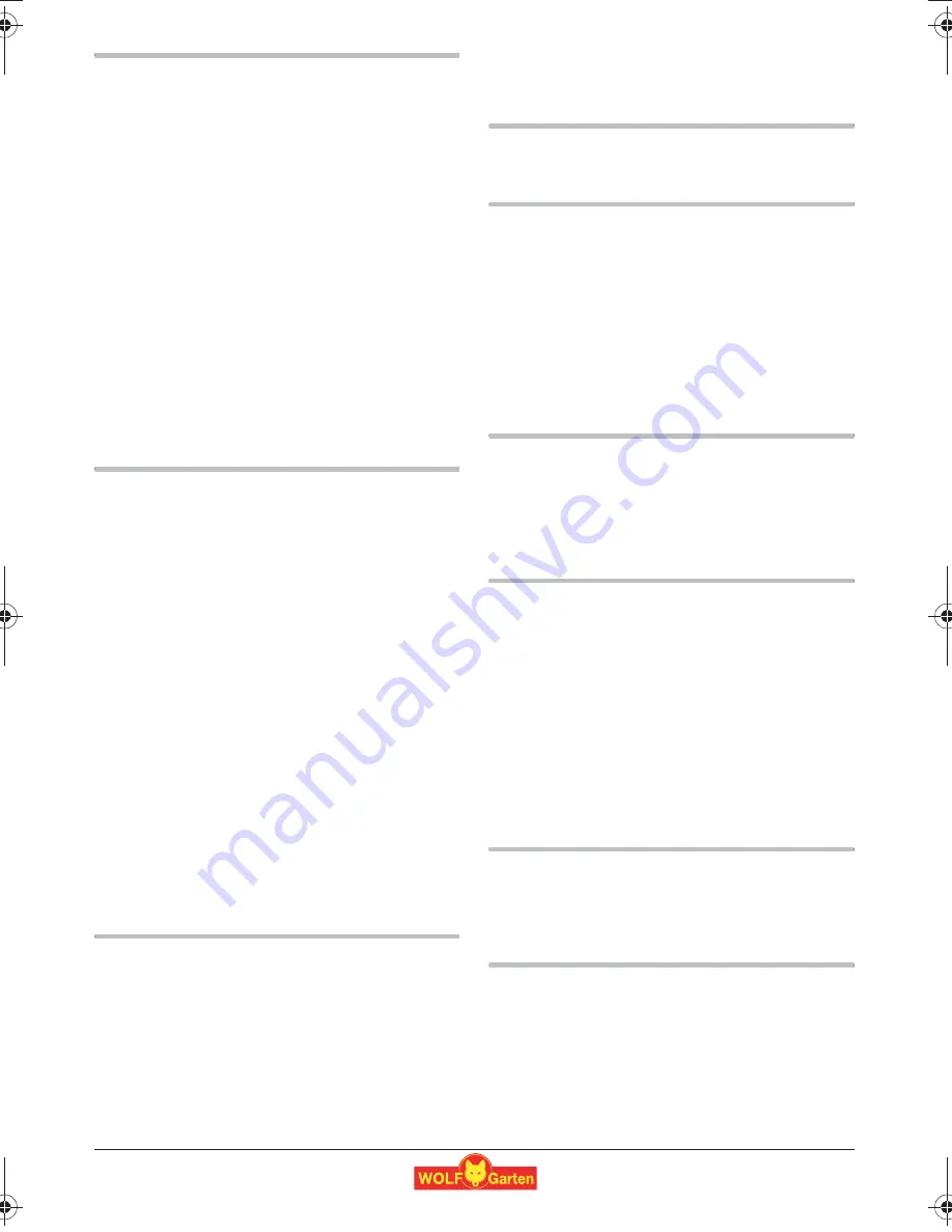 Wolf Garten Li-Ion Power 100 Original Operating Instructions Download Page 47