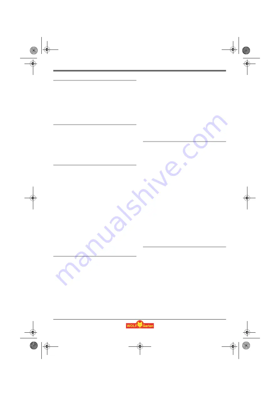 Wolf Garten LI-ION POWER FINESSE 50 B Directions For Use Manual Download Page 6