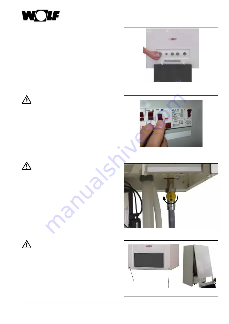 Wolf CGB-100 Instructions Manual Download Page 13