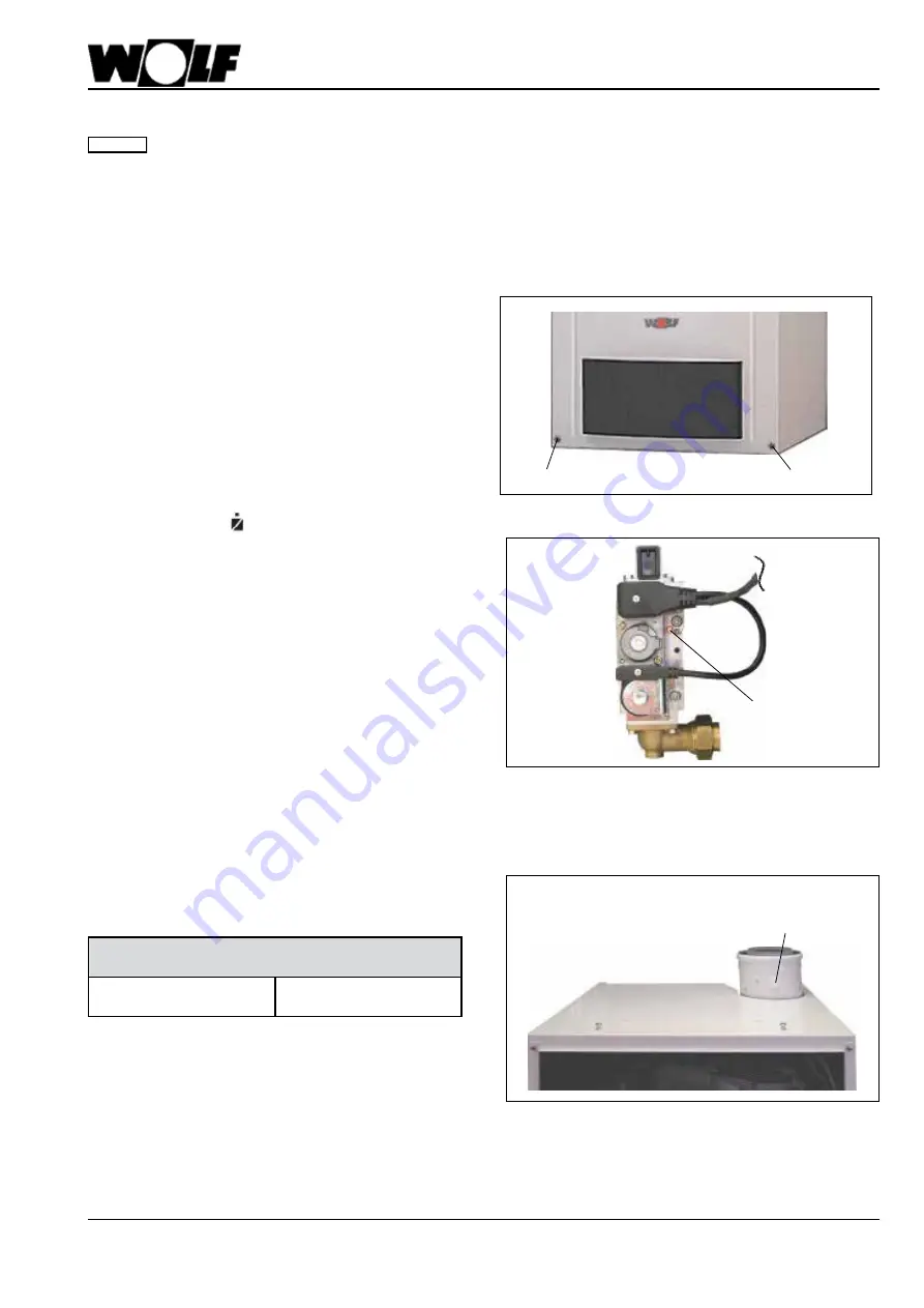 Wolf CGB-100 Instructions Manual Download Page 57