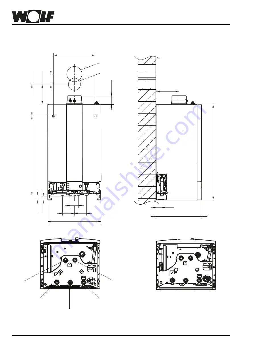 Wolf CGB-2 Series Installation Instructions For Contractors Download Page 8