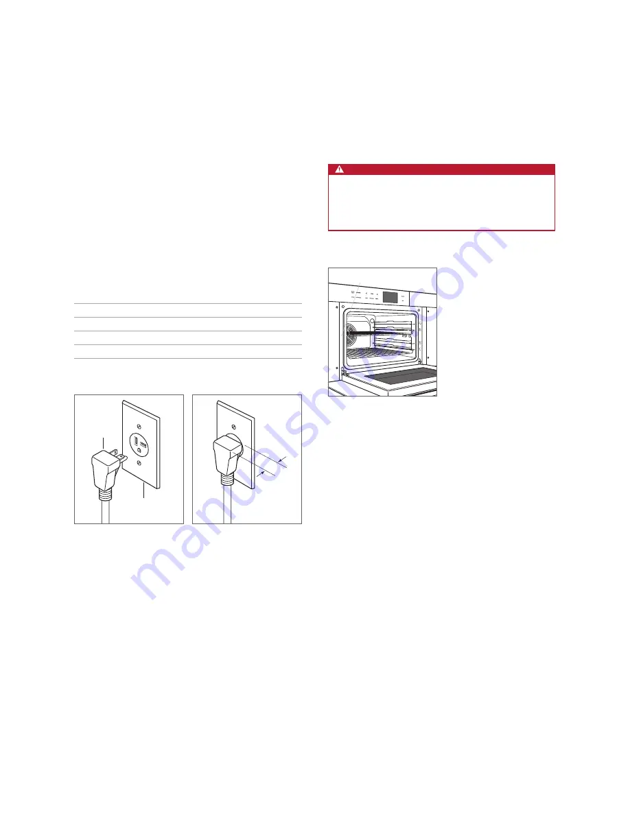 Wolf CSO30TE/S/TH Installation Manual Download Page 4