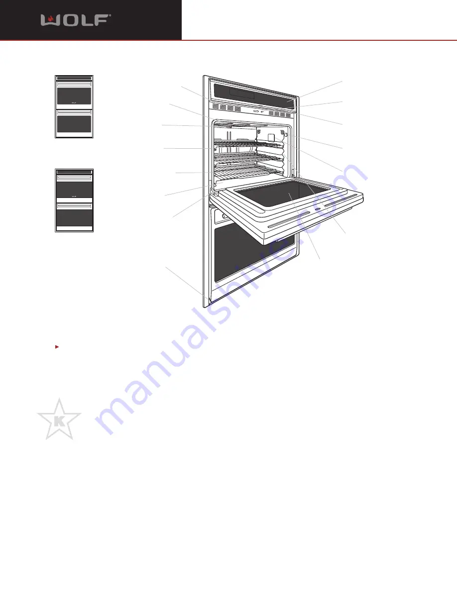 Wolf DO30F Specifications Download Page 1