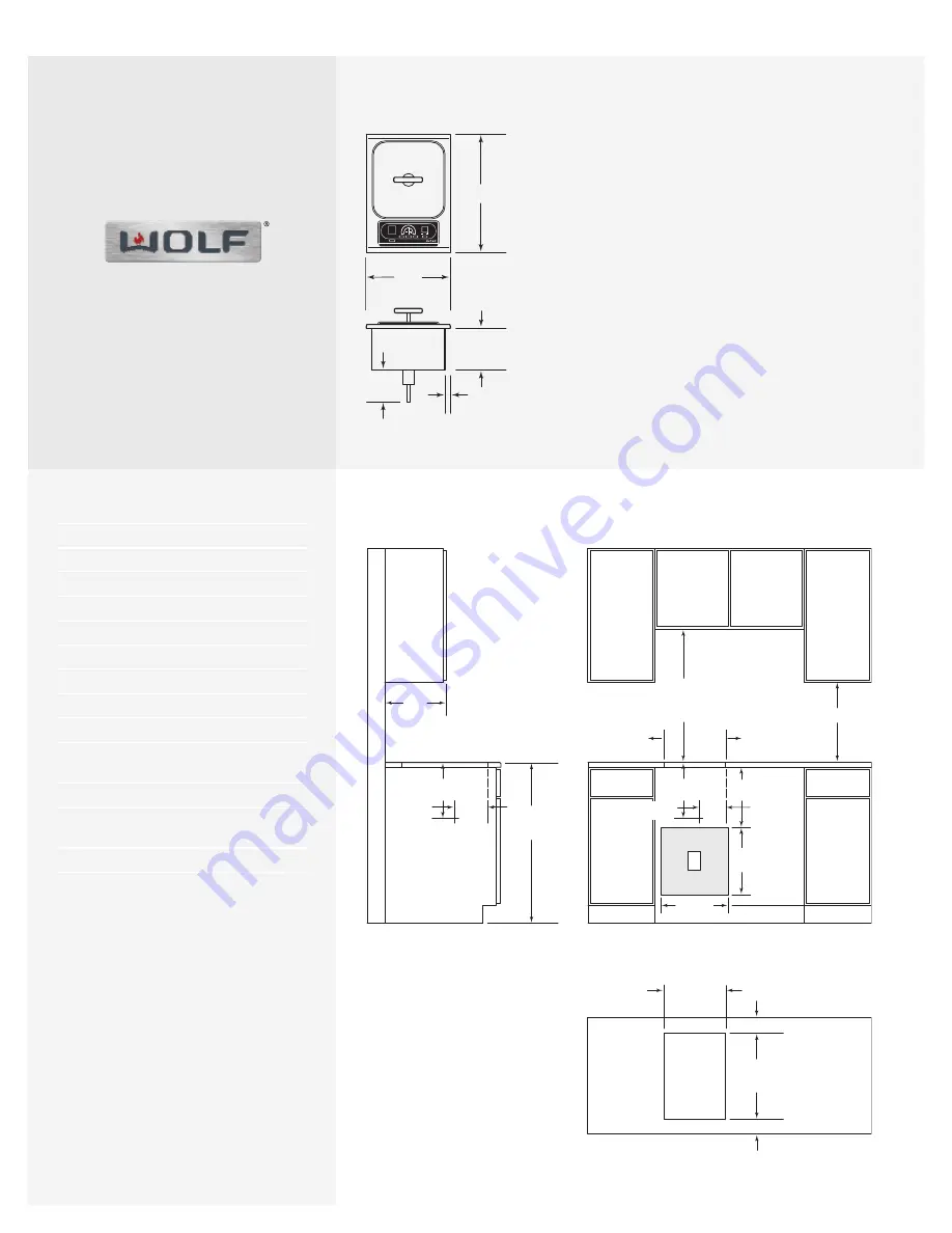 Wolf IF15/S Скачать руководство пользователя страница 2