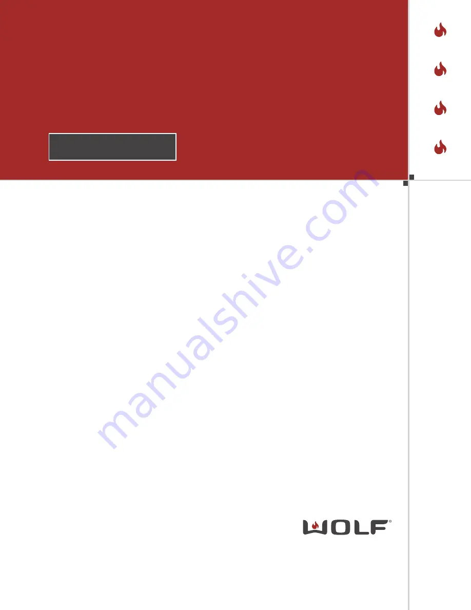 Wolf IF15 Installation Instructions Manual Download Page 1