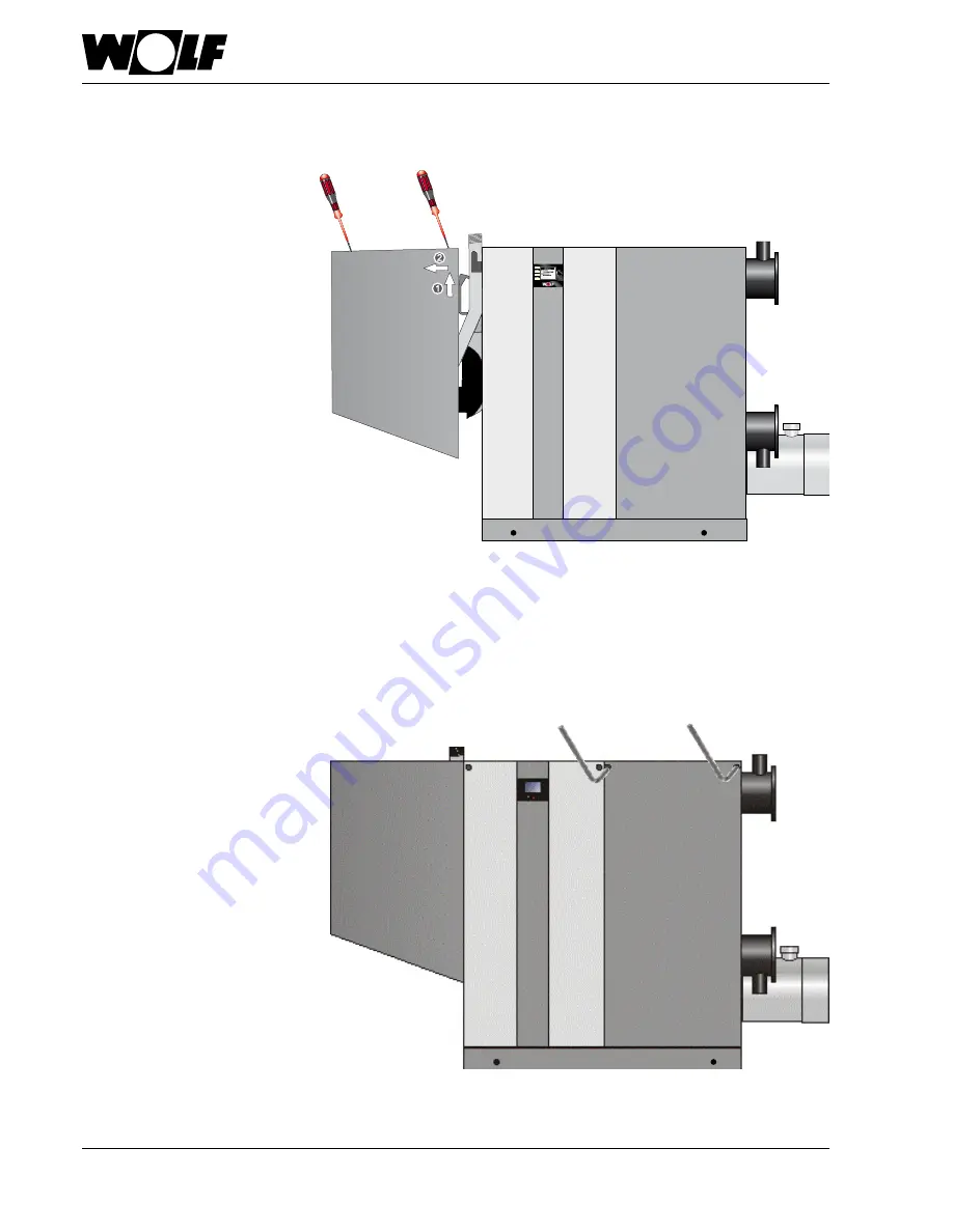 Wolf MGK-2-390 Installation Instructions Manual Download Page 10