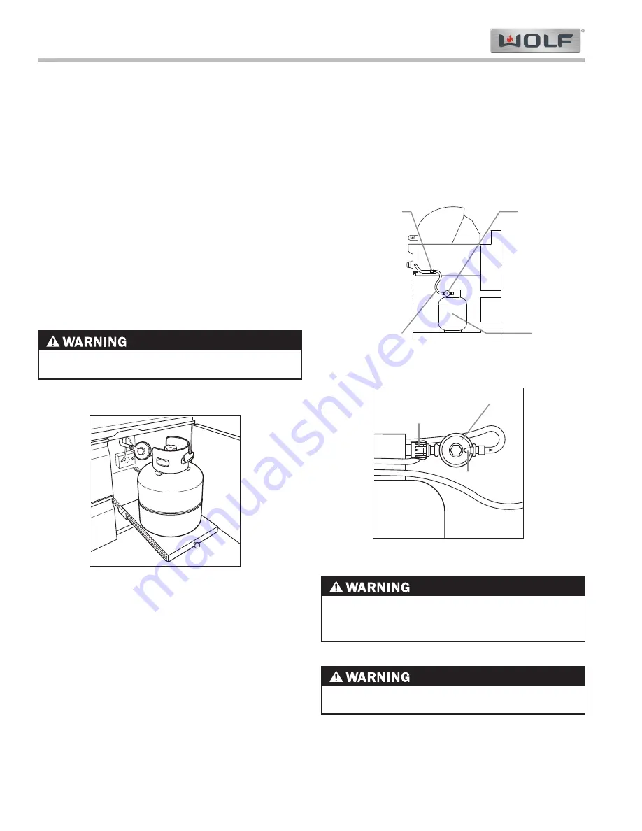 Wolf OG30 Technical & Service Manual Download Page 20