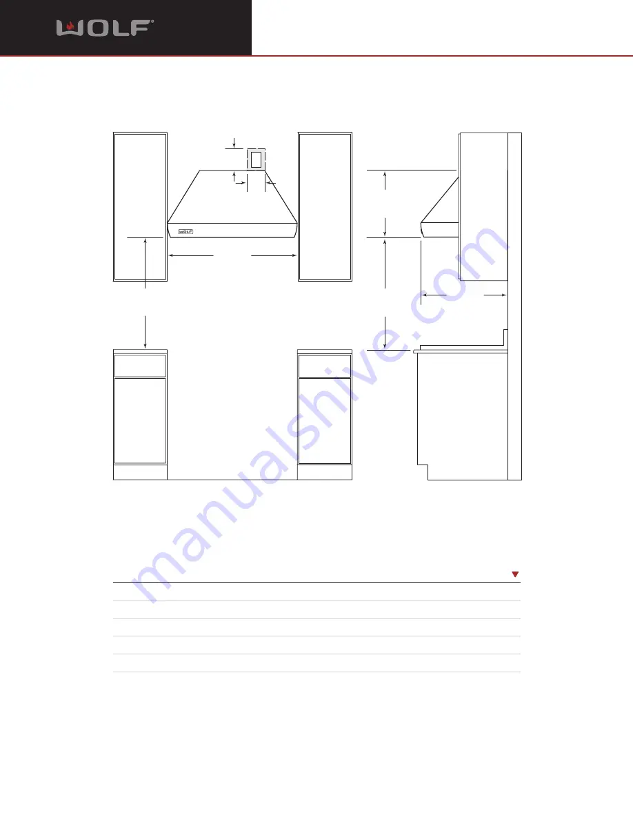 Wolf PWC362418 Planning Information Download Page 4