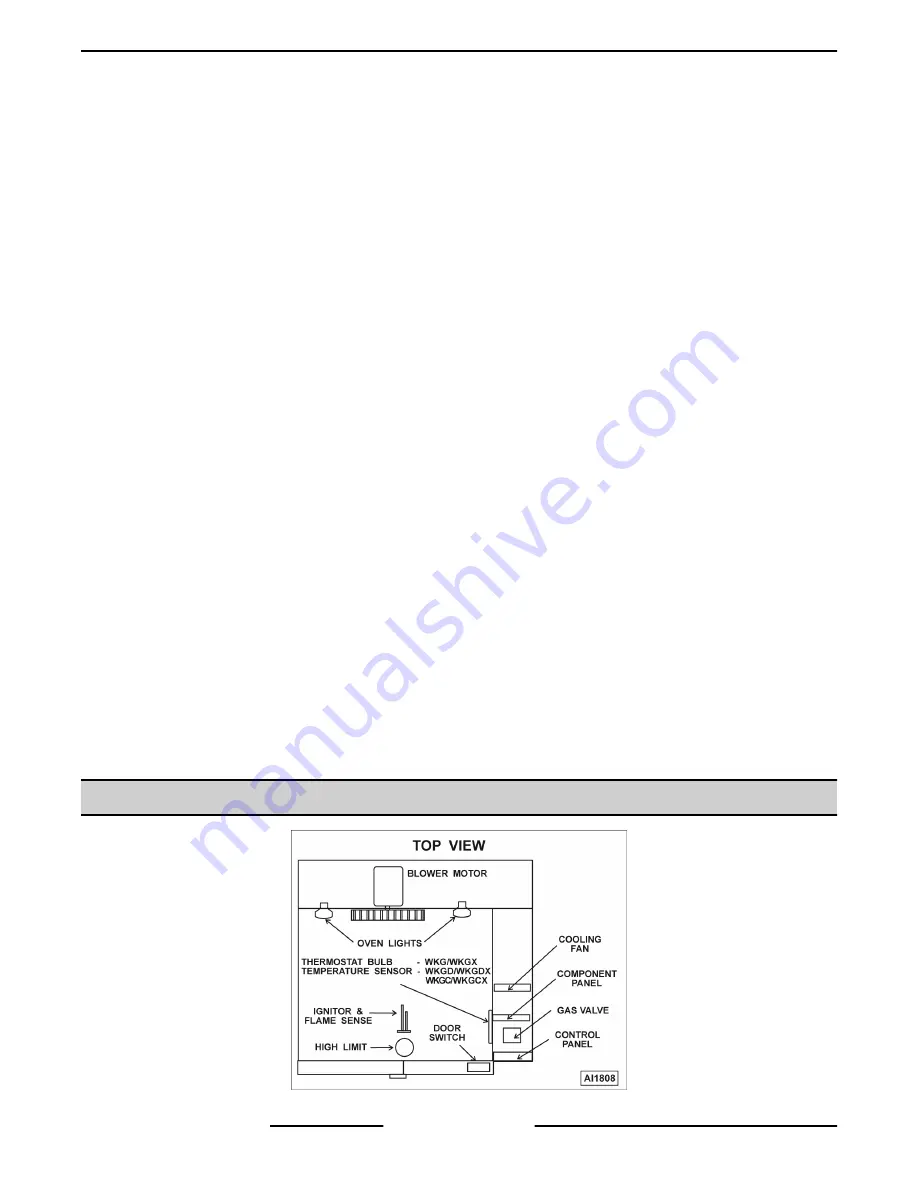 Wolf WKG SERIES Service Manual Download Page 38