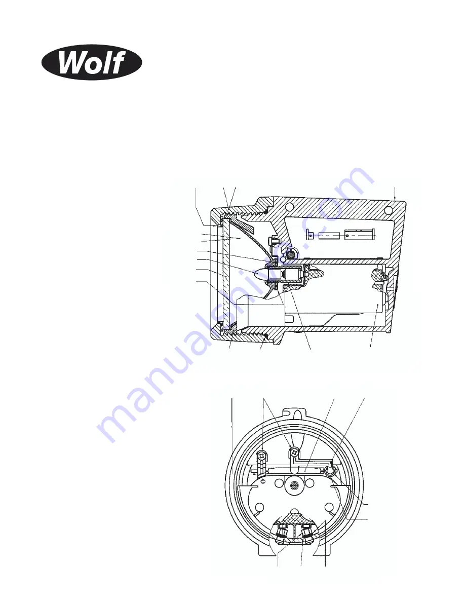 Wolf WOLFLITE H-251 Скачать руководство пользователя страница 1