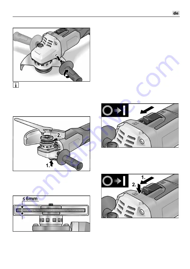 Wolf WS125 18.0V Original Operating Instructions Download Page 11