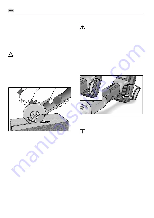 Wolf WS125 18.0V Original Operating Instructions Download Page 58