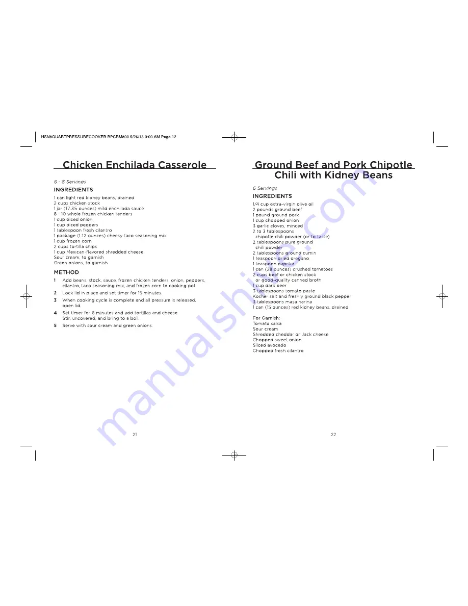 Wolfgang Puck BPCRM800 User Manual Download Page 12