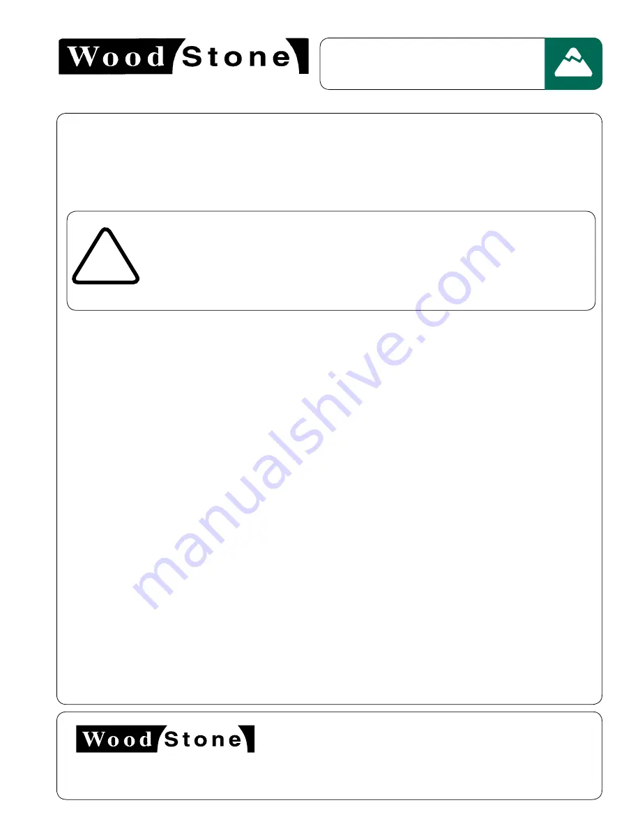 Wood Stone MT. ADAMS WS-MH-5-W-IR Скачать руководство пользователя страница 6