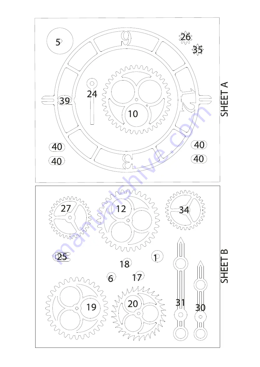 WOODENTIMES QUARTUS Manual Download Page 35