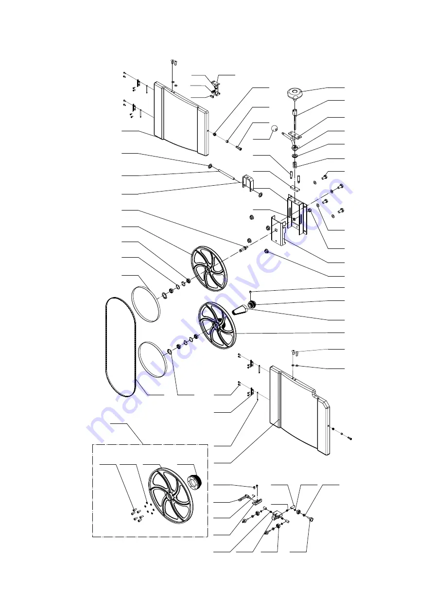 WoodFast BS250B Instruction Manual Download Page 12