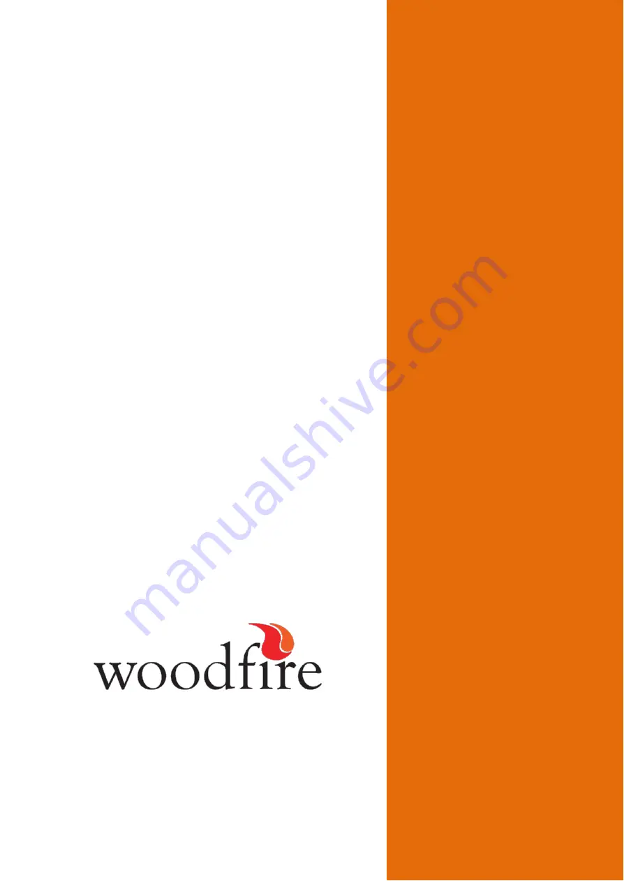 Woodfire EX 12 Double Sided Operation And Installation Manual Download Page 27