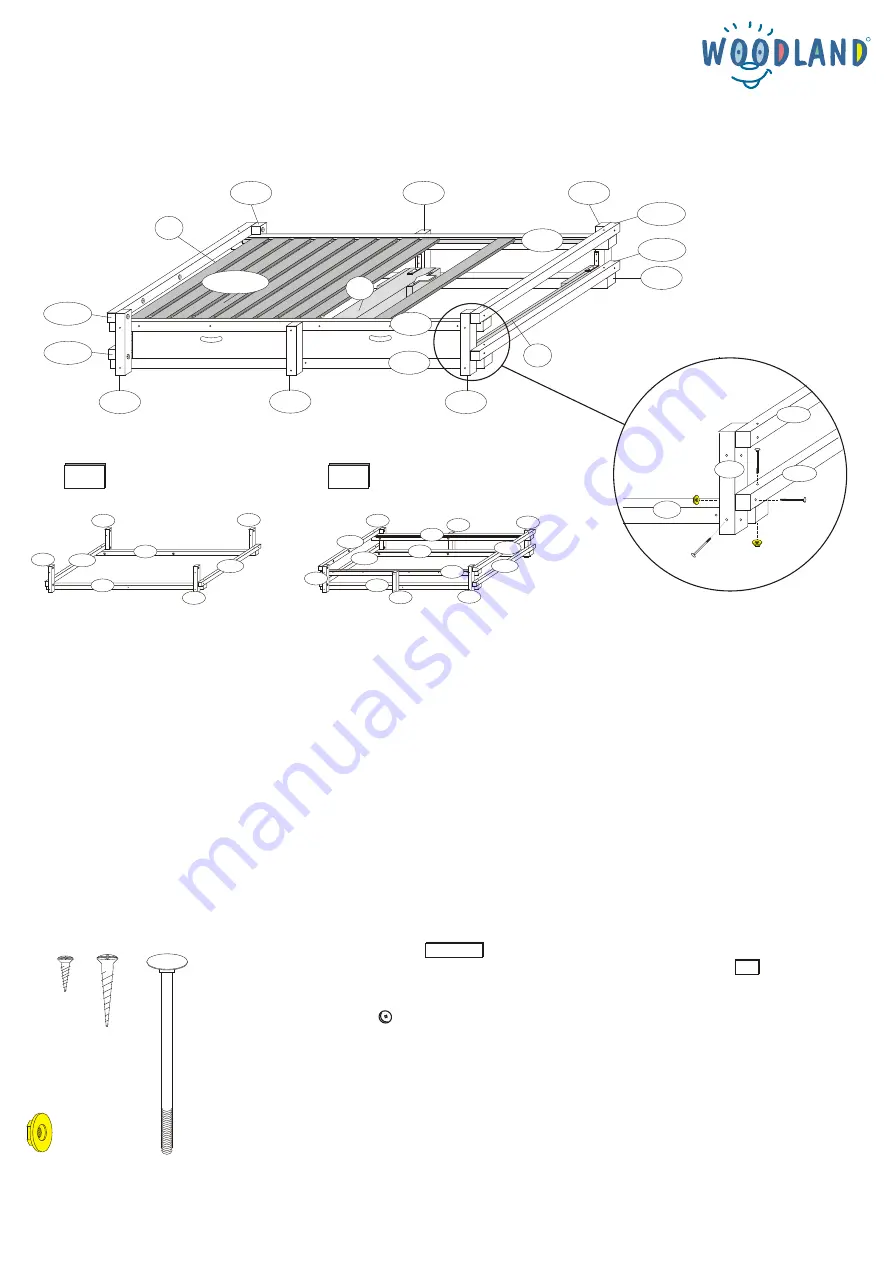 Woodland MEMPHIS Assembly Instructions Download Page 1