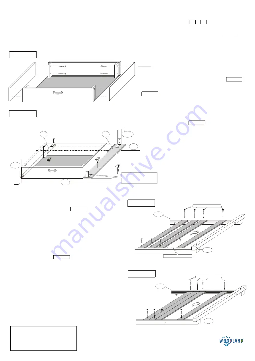 Woodland MEMPHIS Assembly Instructions Download Page 2