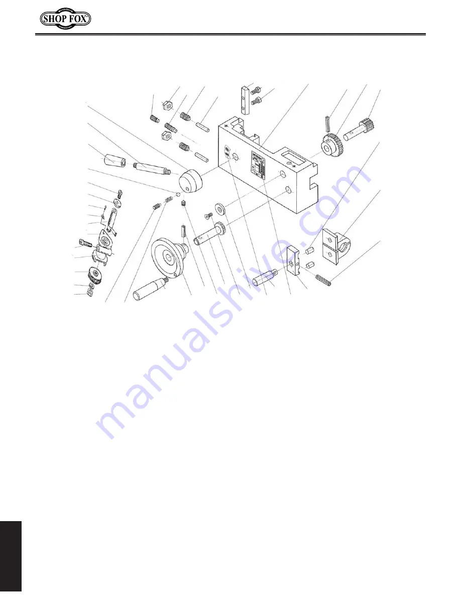 Woodstock SHOP FOX M1099 Скачать руководство пользователя страница 44