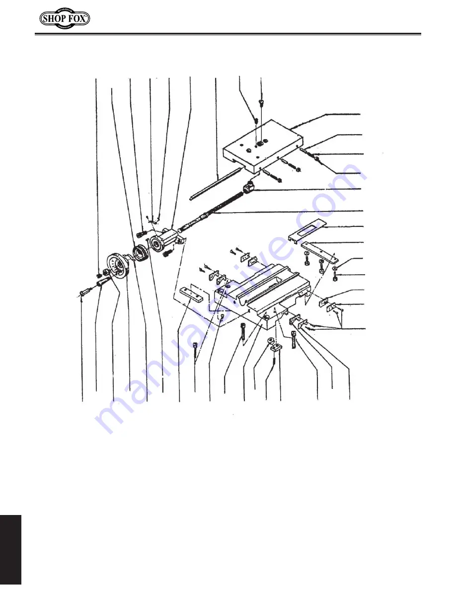 Woodstock SHOP FOX M1099 Скачать руководство пользователя страница 54