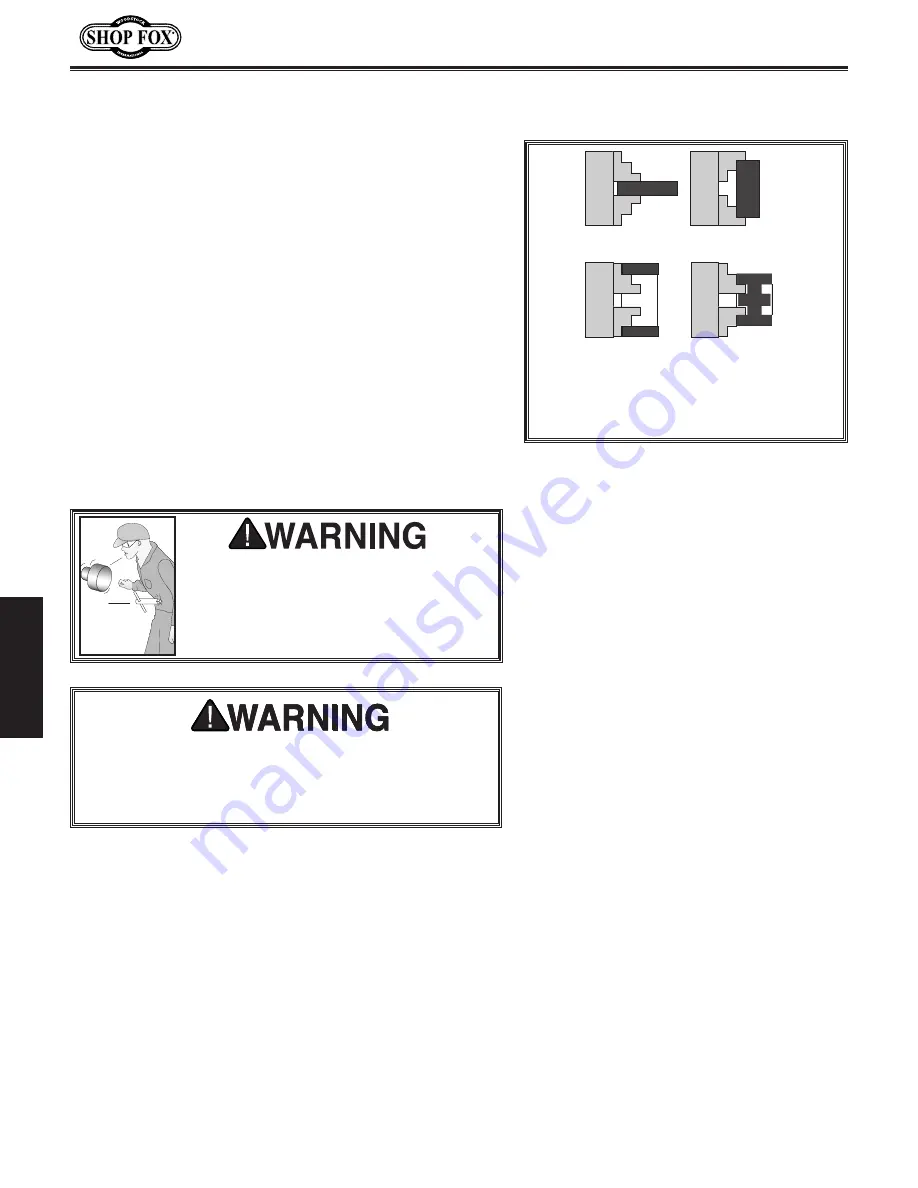 Woodstock Shop Fox M1112 Owner'S Manual Download Page 26