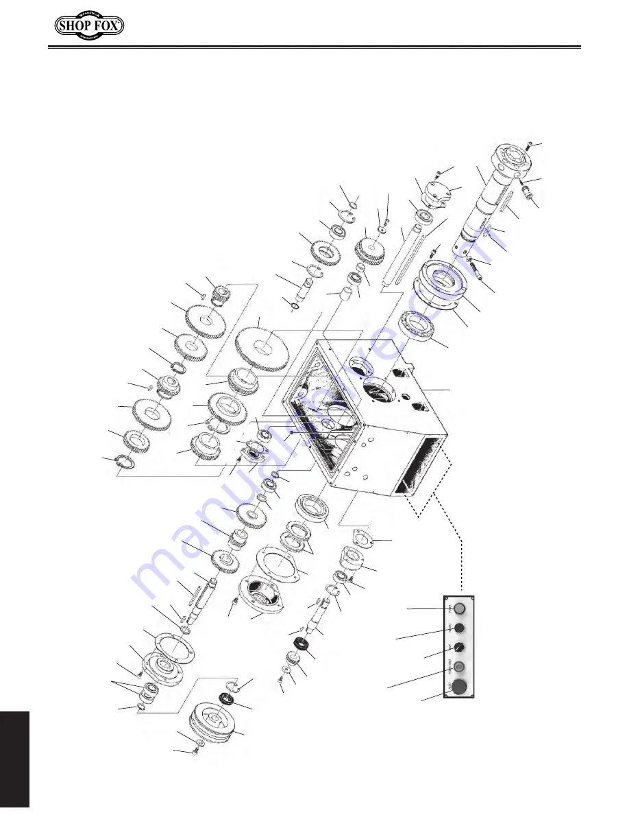 Woodstock Shop Fox M1112 Owner'S Manual Download Page 62