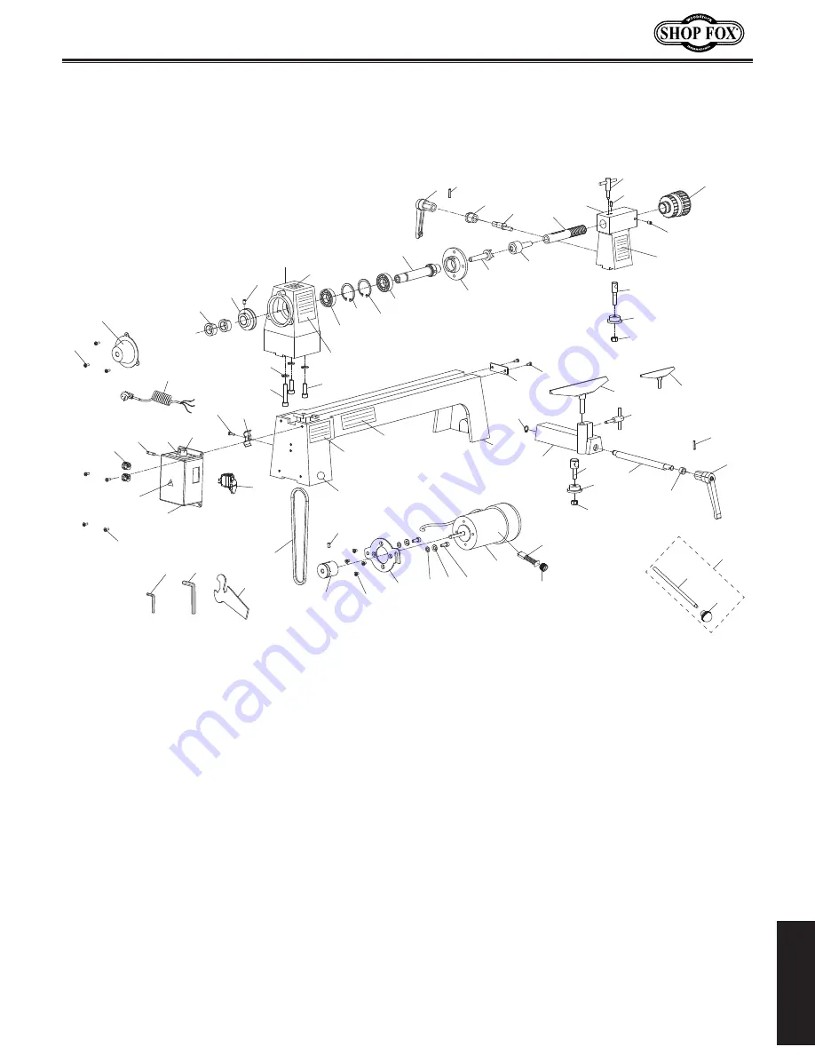 Woodstock SHOP FOX W1704 Скачать руководство пользователя страница 45