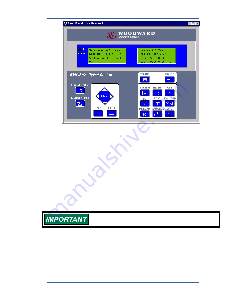 Woodward 8406-120 Installation And Operation Manual Download Page 73