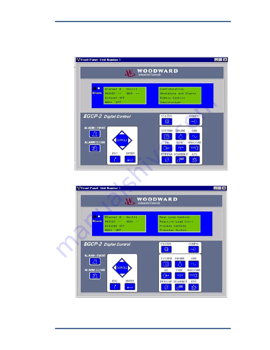 Woodward 8406-120 Installation And Operation Manual Download Page 81