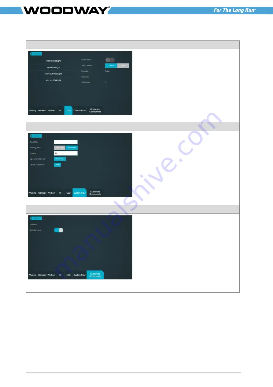 Woodway ProSmart Console 10.1