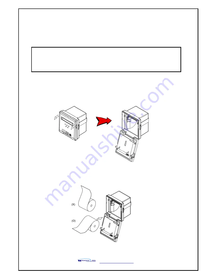 WOOSIM PORTI-AP60 Скачать руководство пользователя страница 13