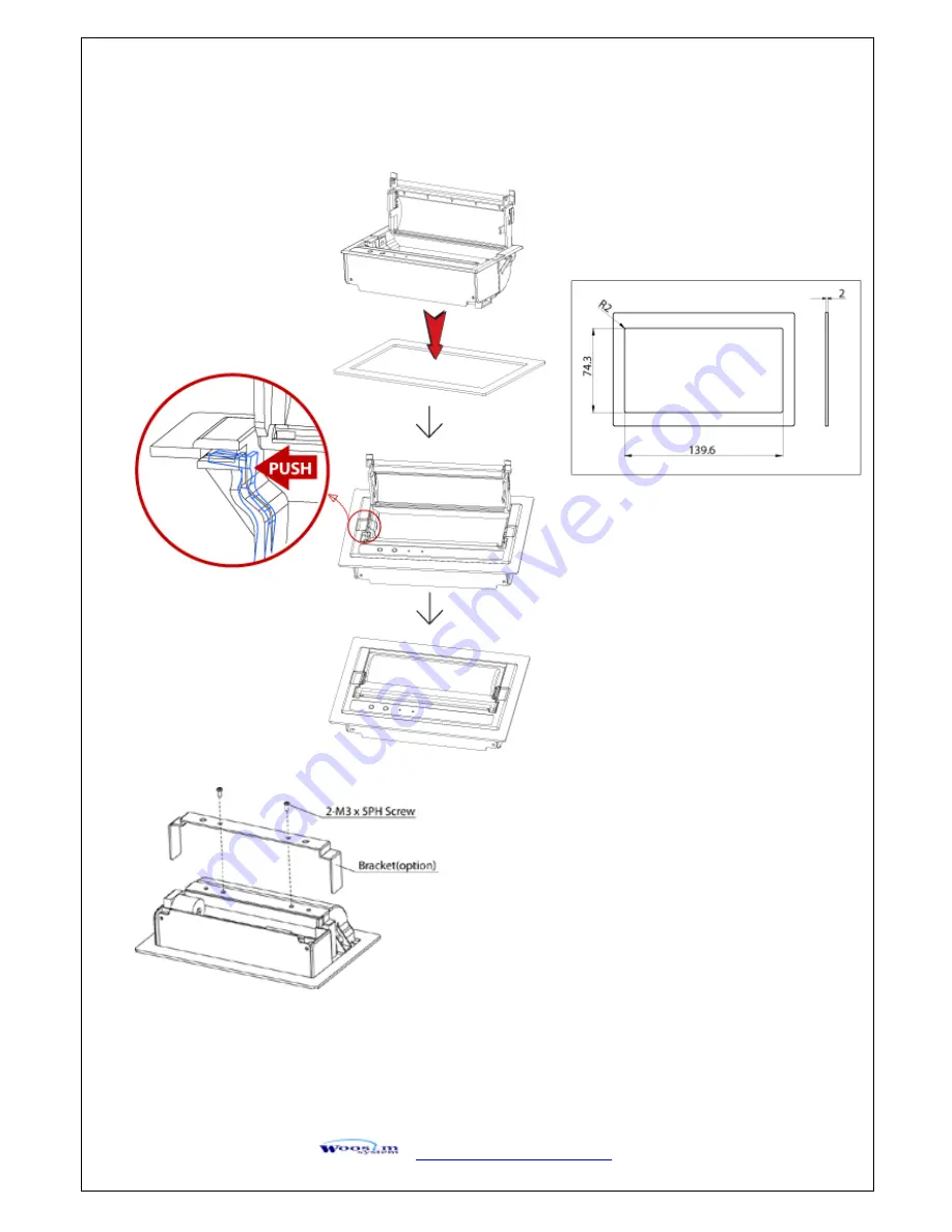 WOOSIM PORTI-P440 Скачать руководство пользователя страница 11