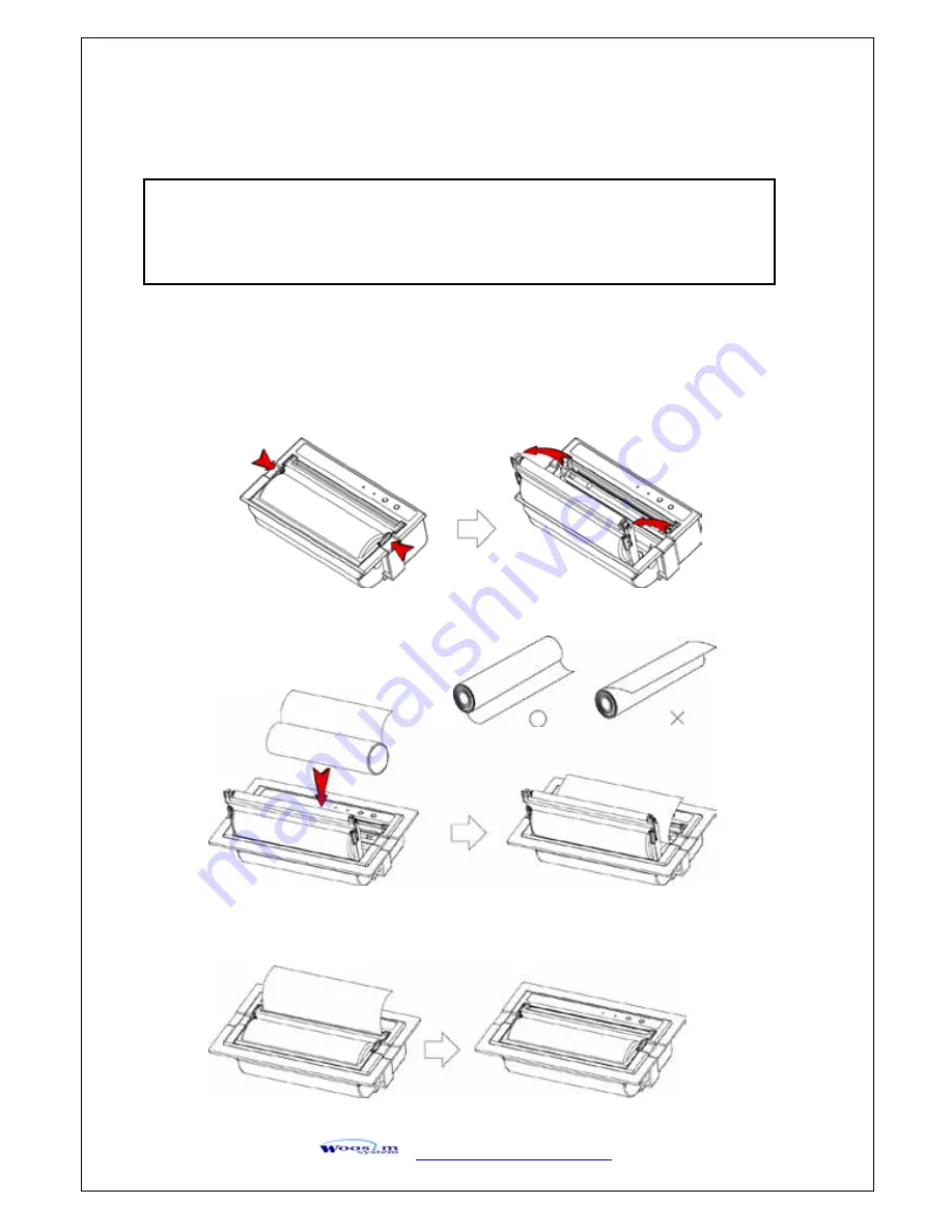 WOOSIM PORTI-P440 Скачать руководство пользователя страница 12