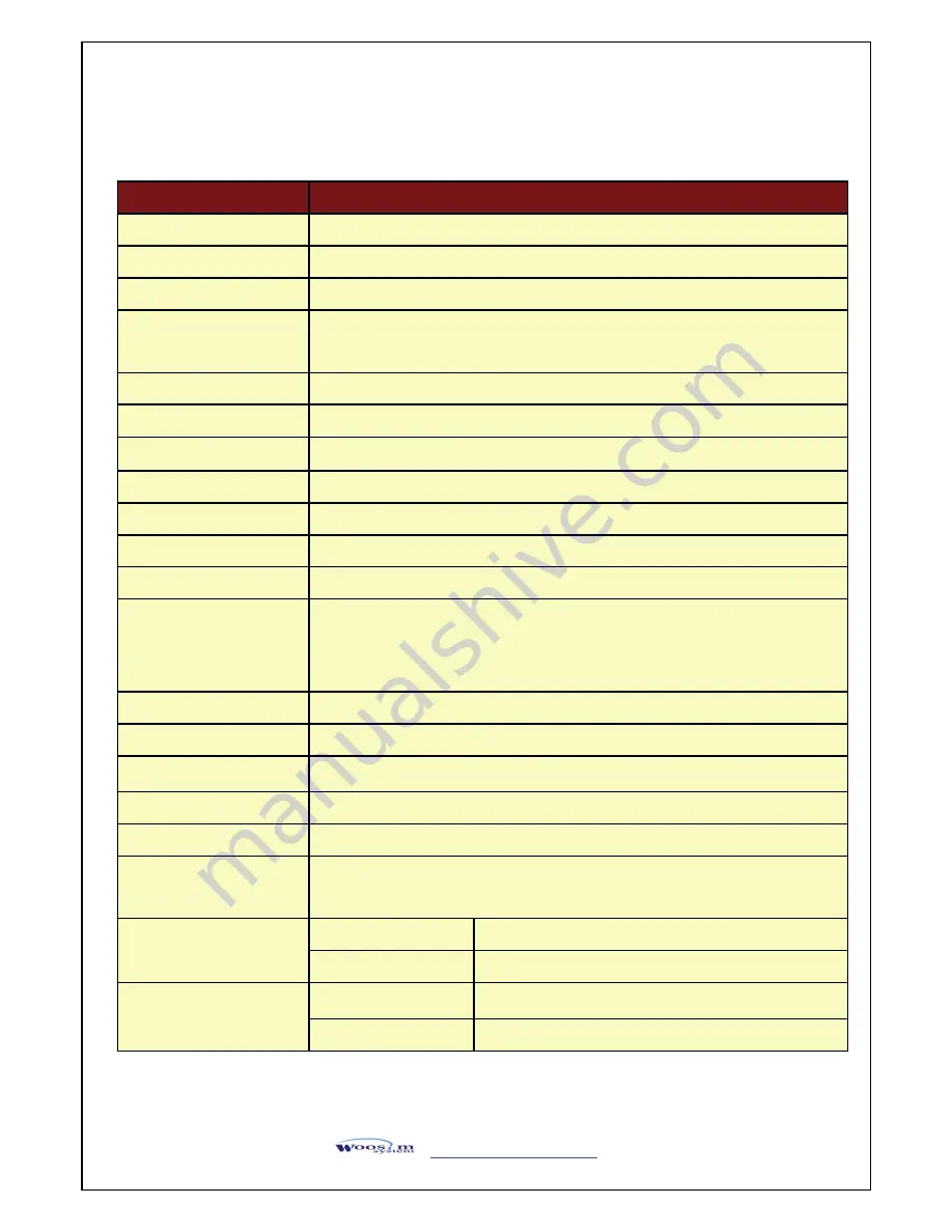 WOOSIM PORTI-SWC40 Operator'S Manual Download Page 8