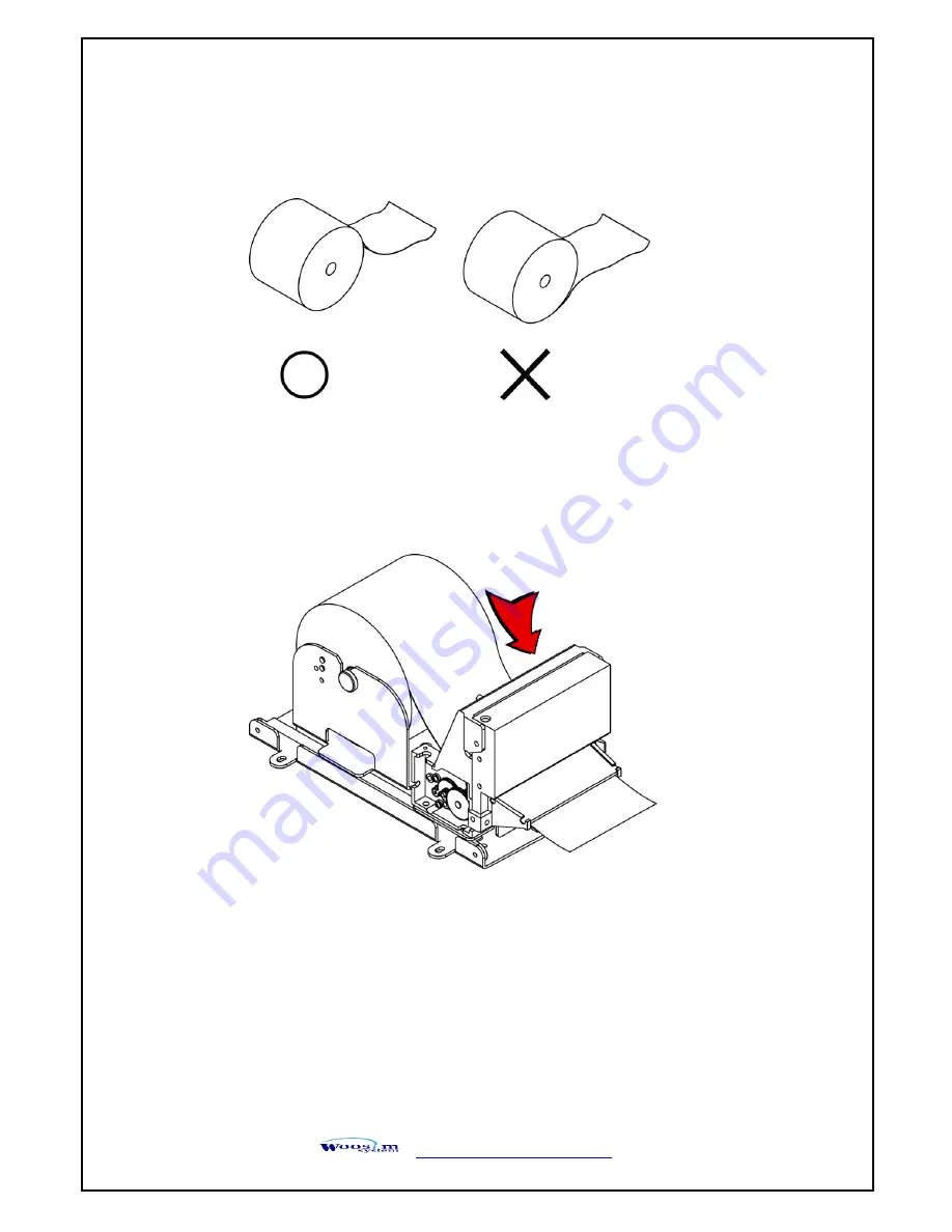 WOOSIM WSP-T280 Operator'S Manual Download Page 13