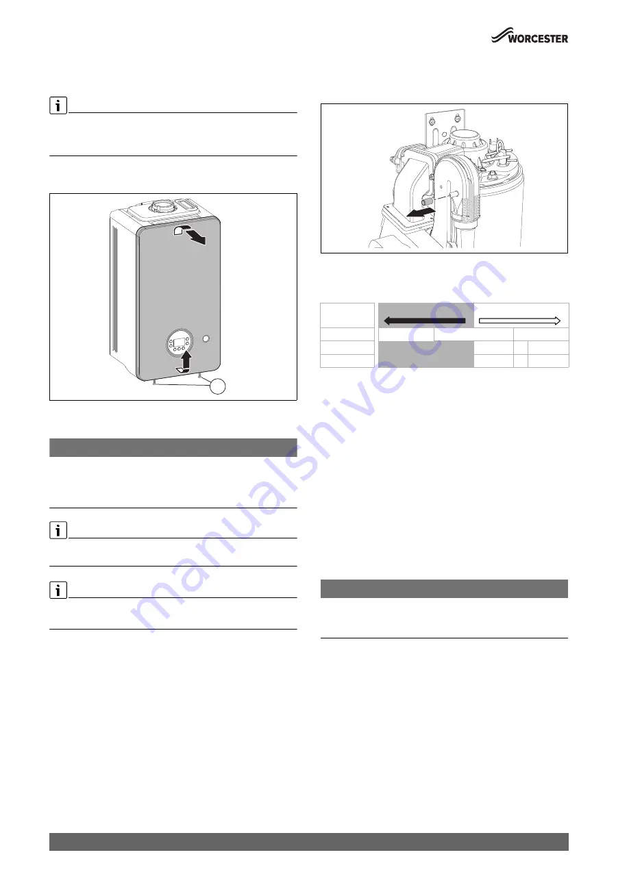 Worcester GR2300iW C Installation And Maintenance Instructions Manual Download Page 60