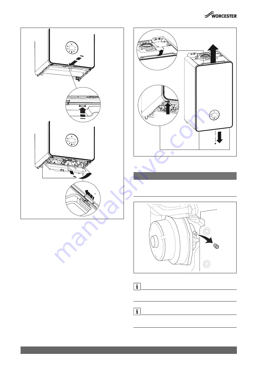 Worcester Greenstar 8000 Life GR8300iW 30 C Installation And Maintenance Instructions Manual Download Page 50