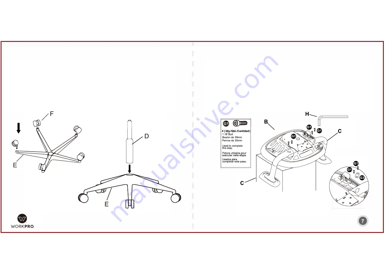 Work Pro 6000 Series Manual Download Page 4