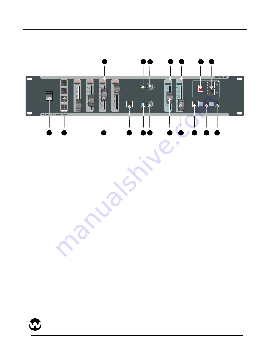 Work Pro STAGE 4P ANALOG User Manual Download Page 11