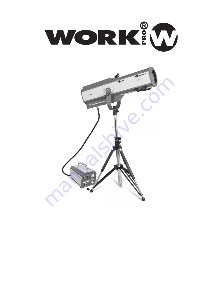 Work Pro WFS 1200 User Manual Download Page 1