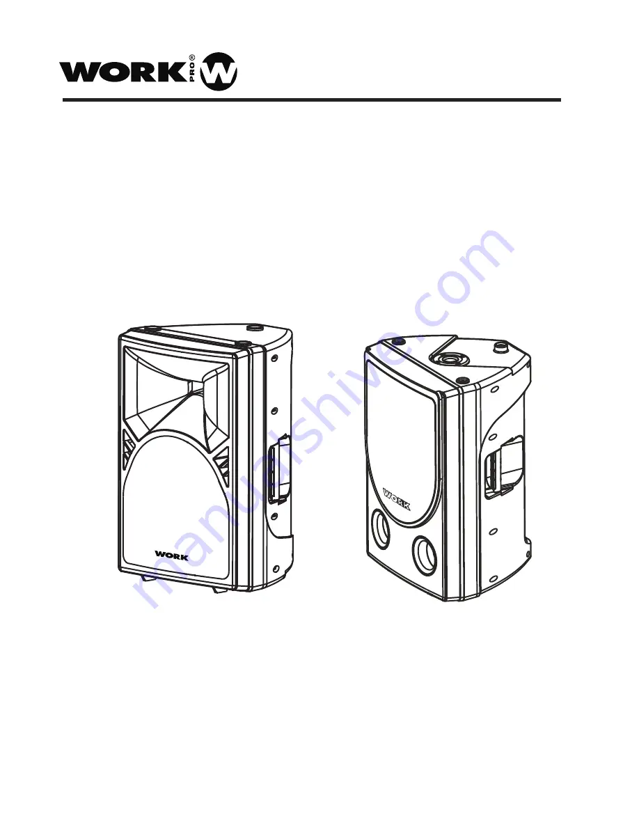 Work Pro WPL 1 Скачать руководство пользователя страница 1