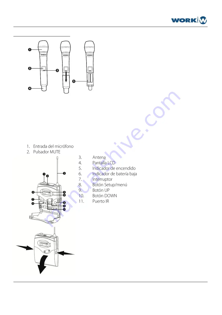 Work Pro WR 4200/1 Скачать руководство пользователя страница 13